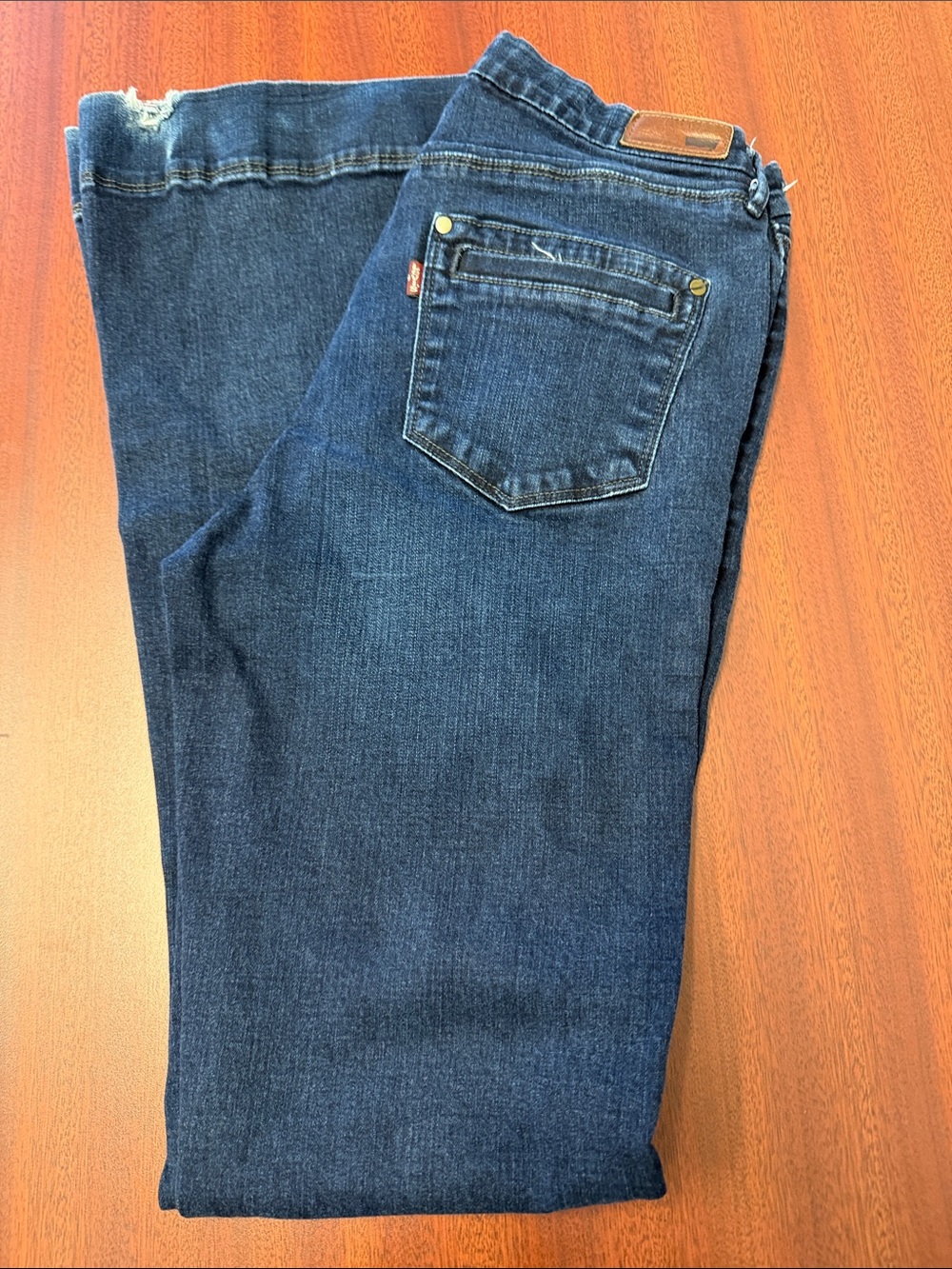 Levi's Women's Dark Blue Flare Jeans
